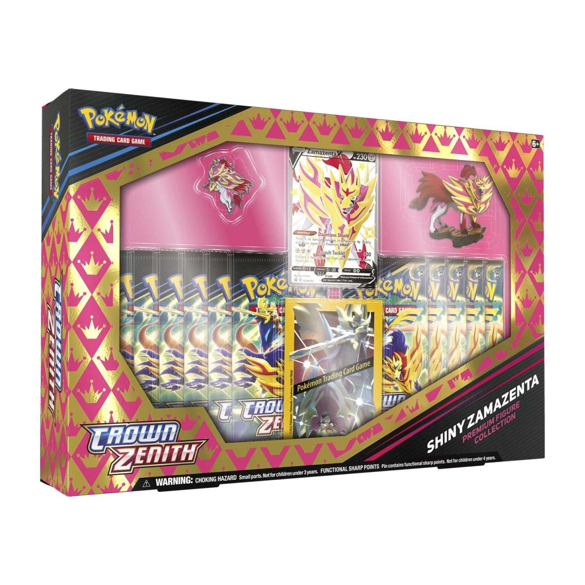 Pokémon TCG: SwSh12.5 - Crown Zenith Shiny Zamazenta Premium Figure Collection