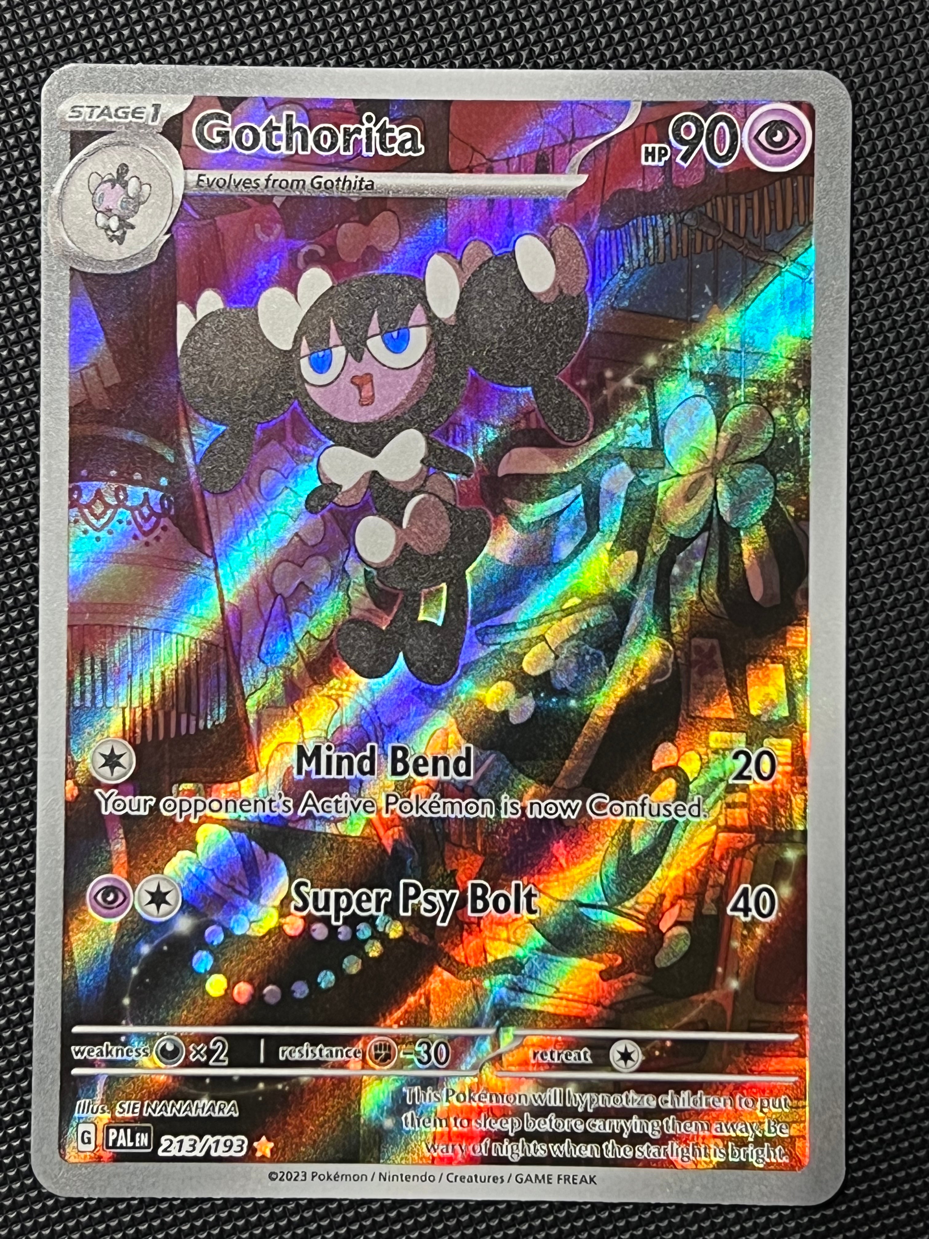 gothorita pokemon card 213/193 Gothorita