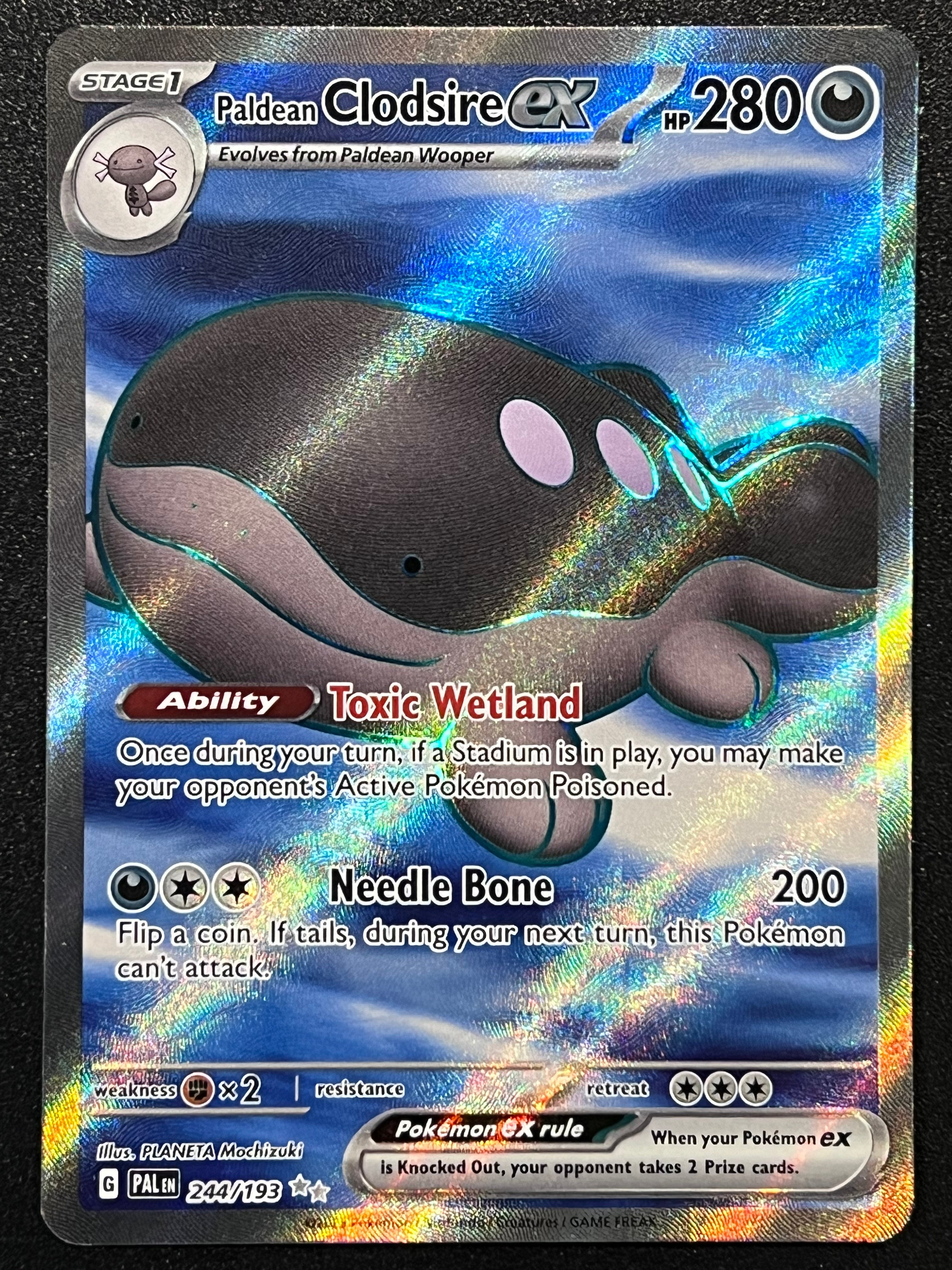 clodsire pokemon card price 244/193 Clodsire Ex