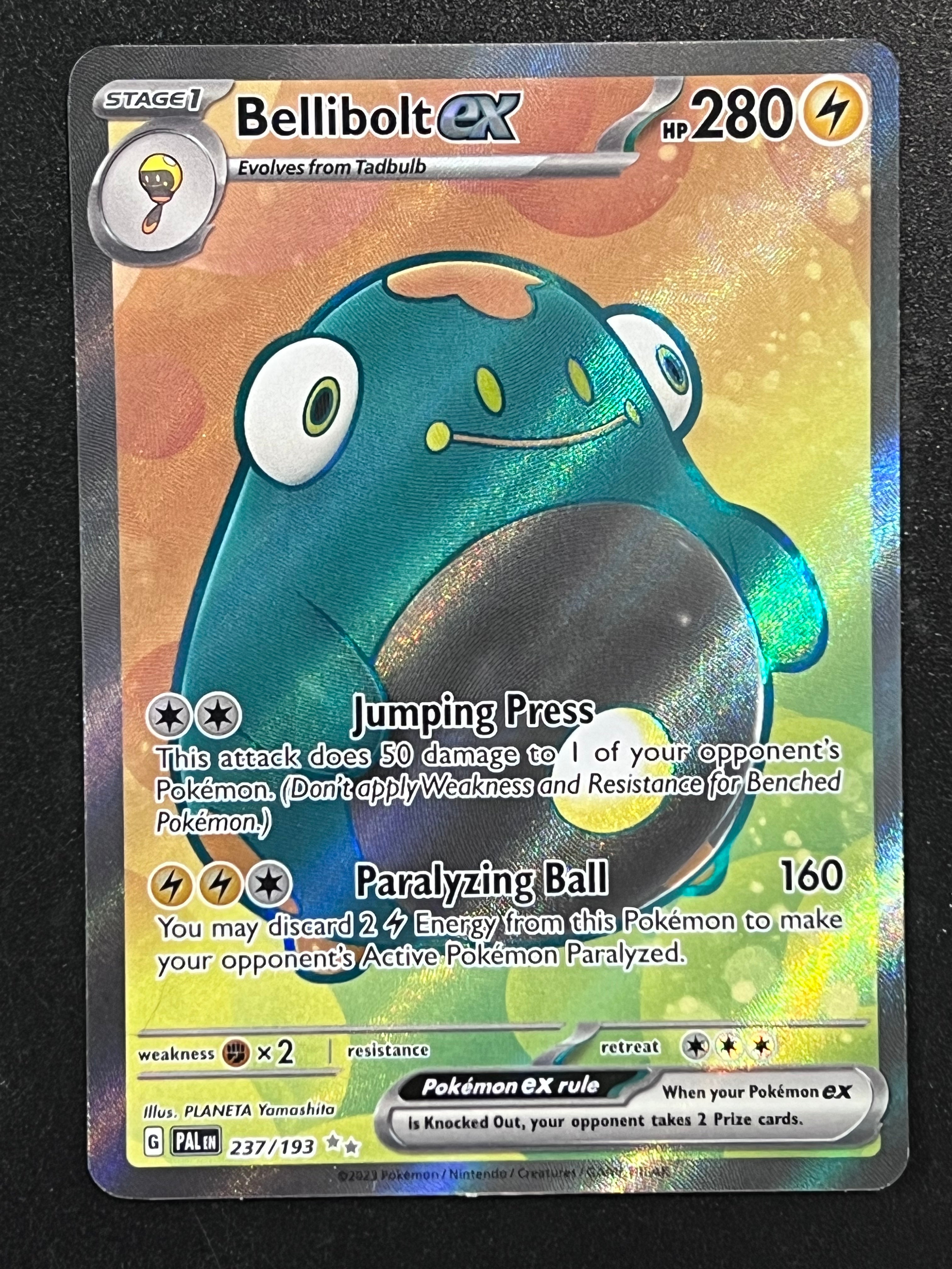 bellibolt ex pokemon card price 237/193 Bellibolt Ex