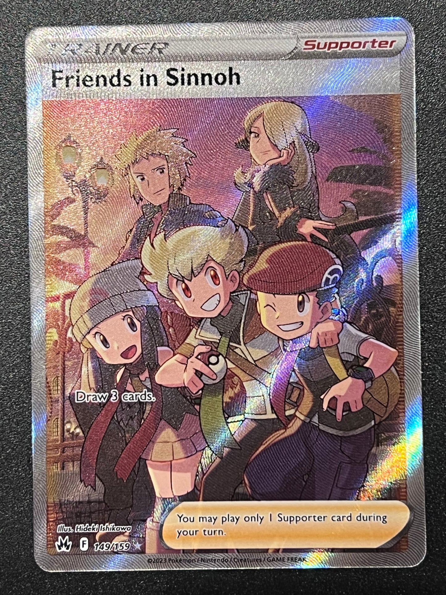149/159 Friends in Sinnoh - Pokémon Crown Zenith Full Art
