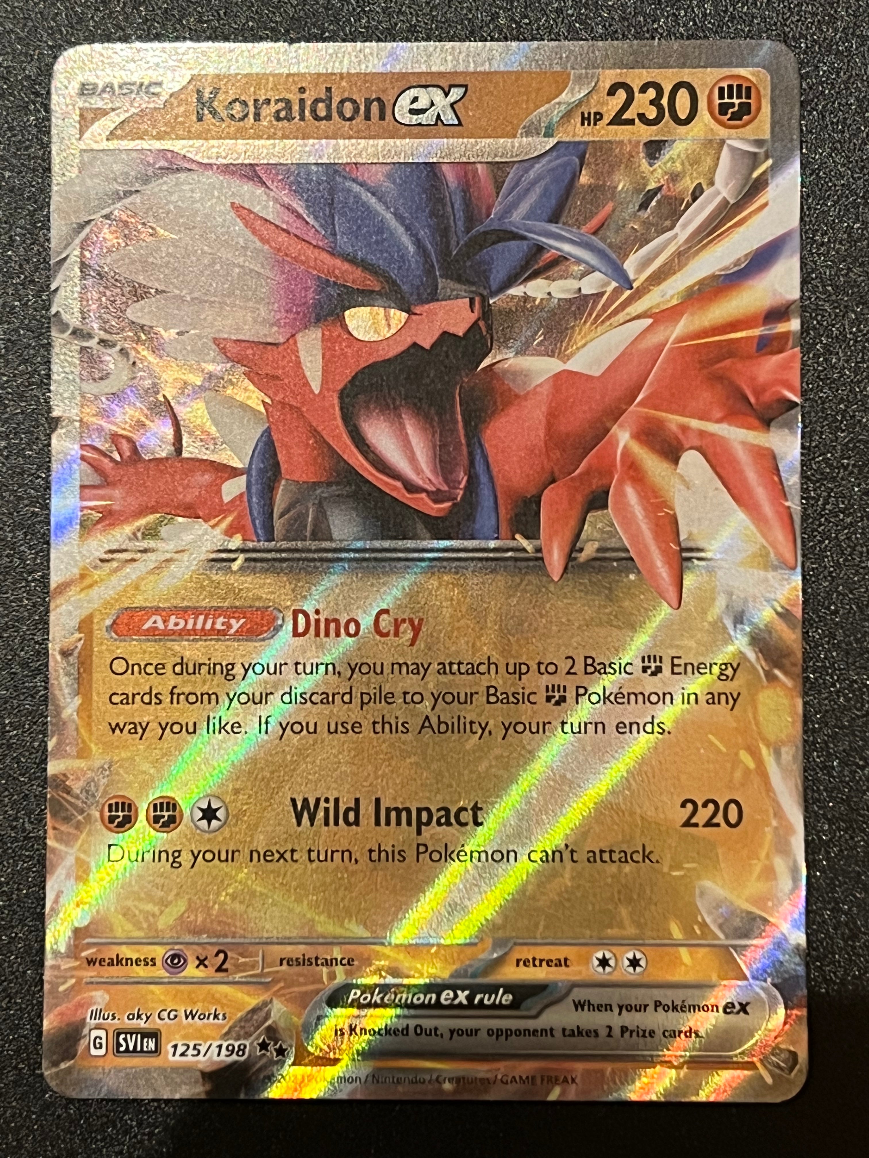 125/198 Koraidon Ex
