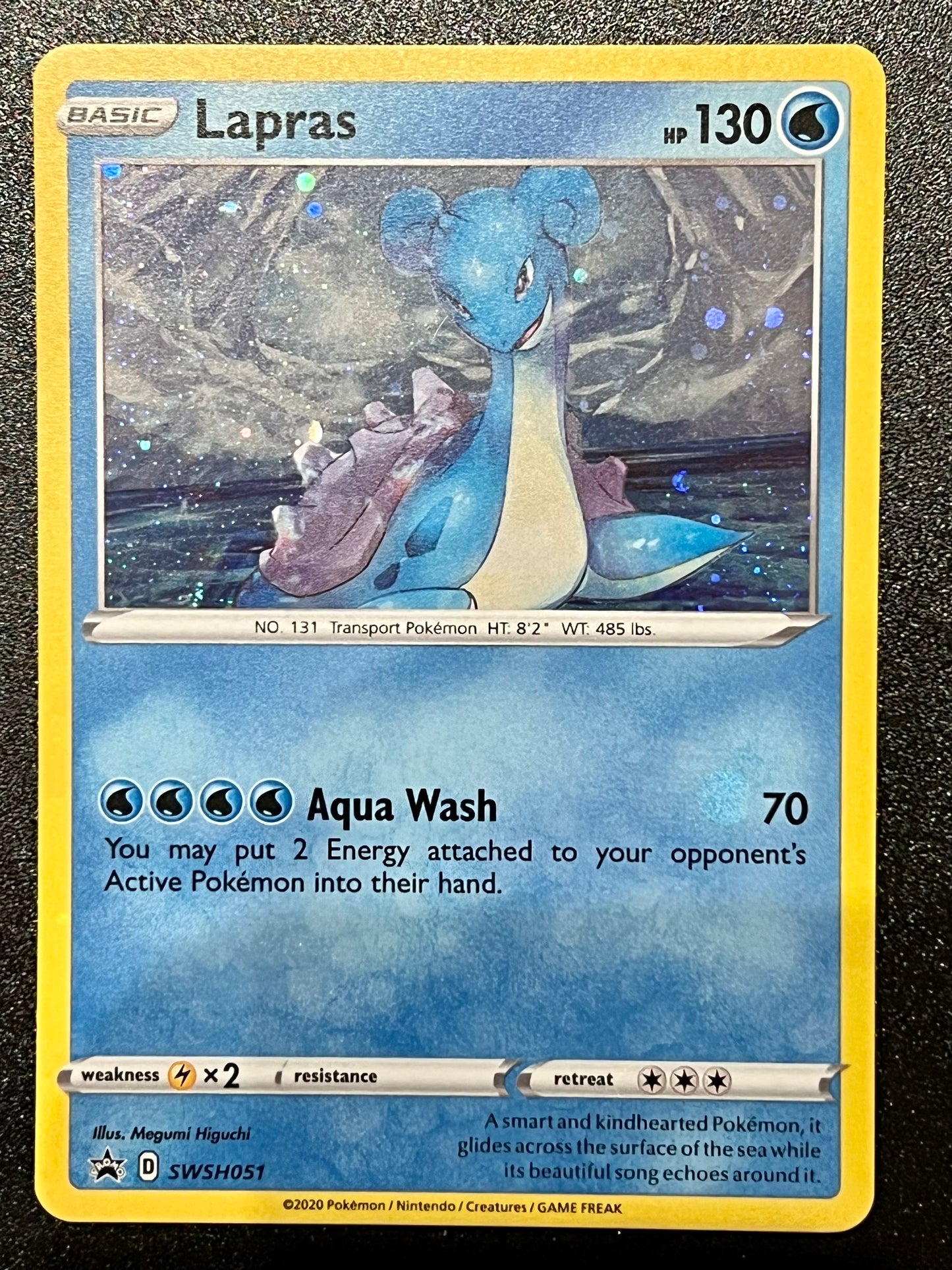 SWSH051 Lapras - Black Star Promo