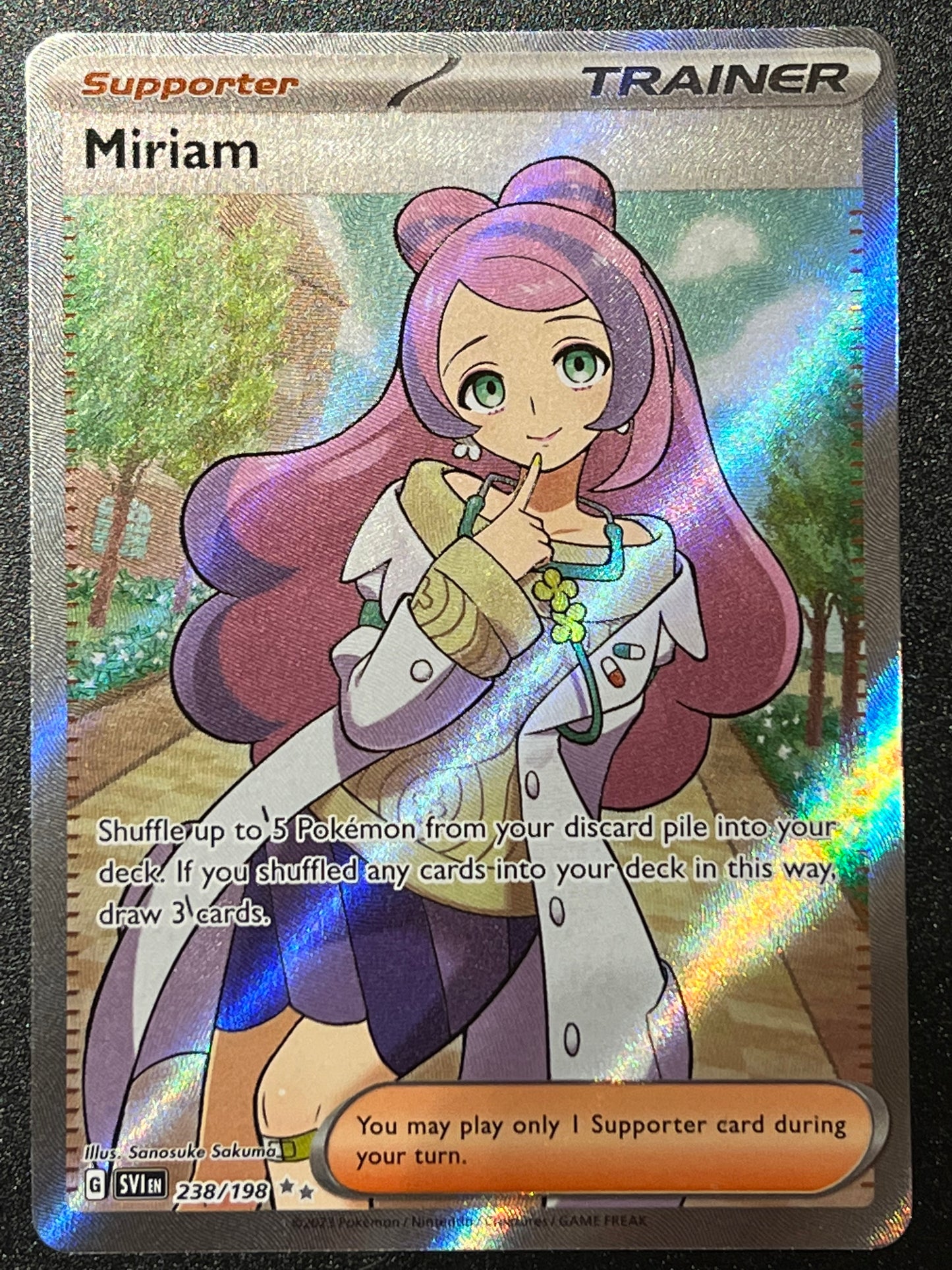 238/198 Miriam - Pokémon Scarlet/Violet Base Ultra Rare