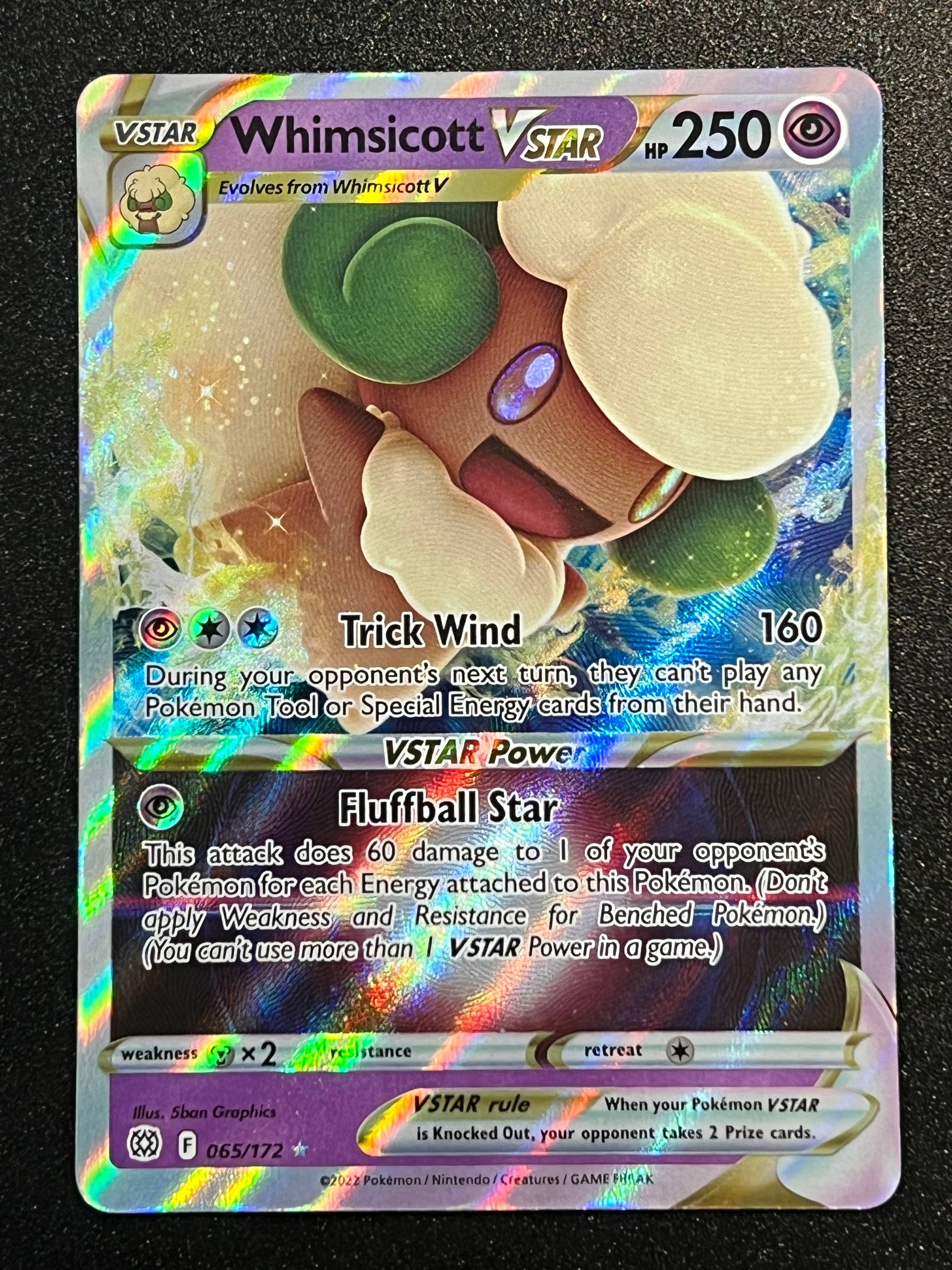 065/172 Whimsicott VStar - Pokmon Brilliant Stars Ultra Rare Jarvvos 065/172 Whimsicott VStar - Pokmon Brilliant Stars Ultra Rare Jarvvos
