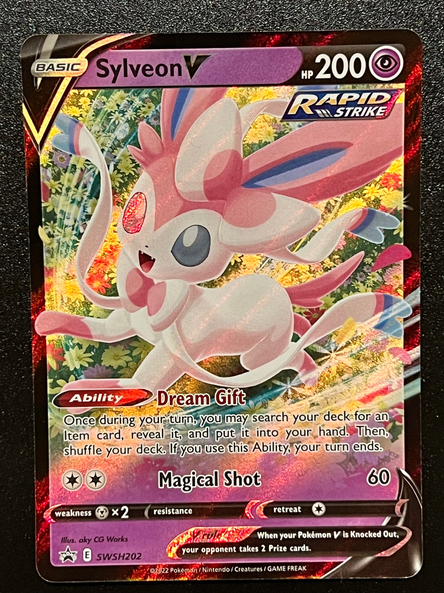 SWSH202 Sylveon V - Black Star Promo
