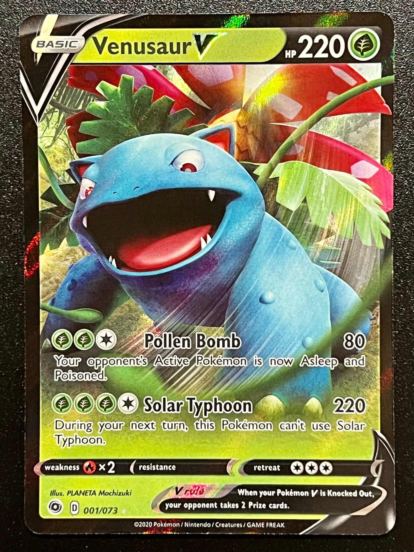 001/073 Venusaur V - Pokémon Champions Path Ultra Rare
