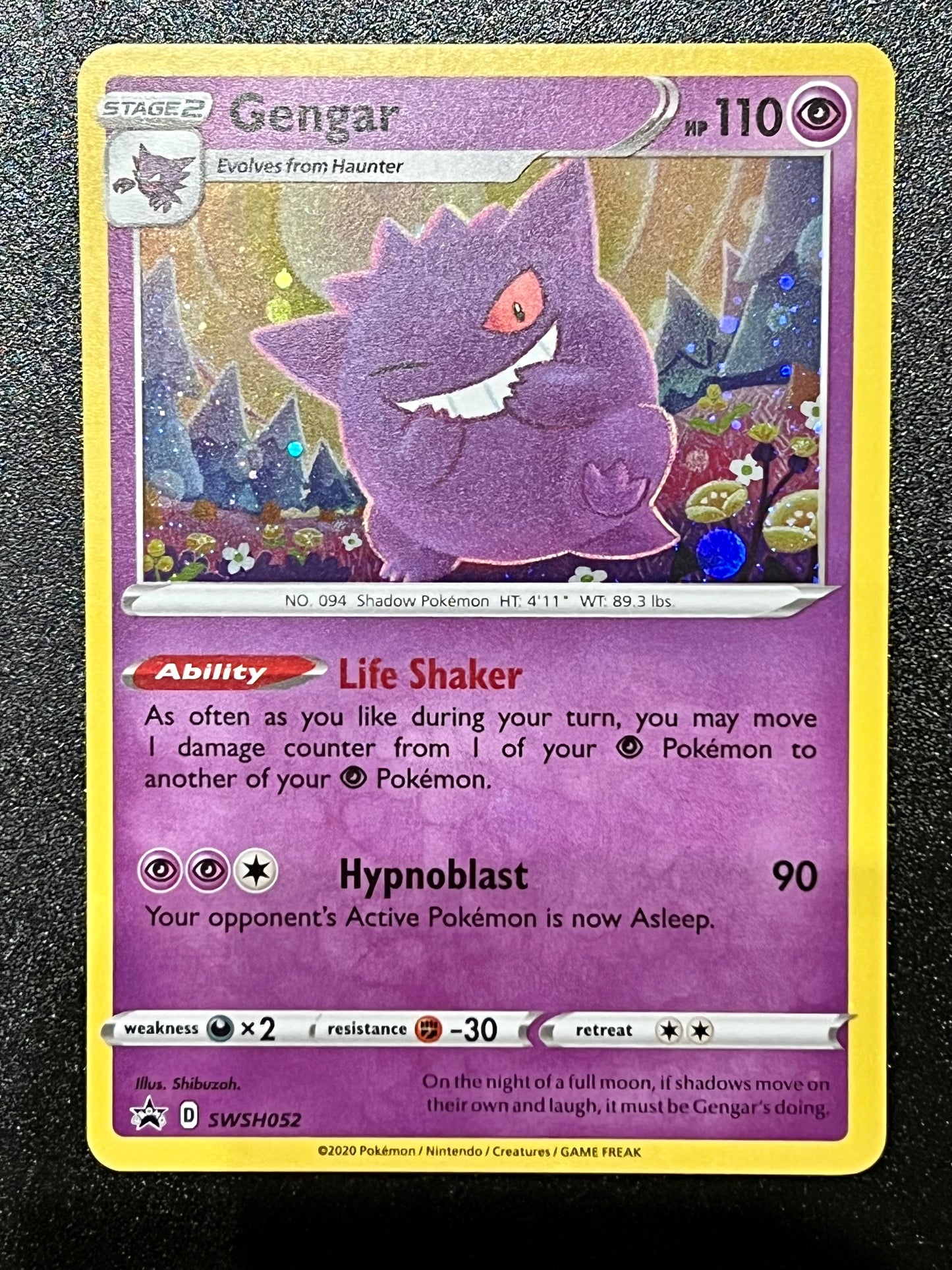 SWSH052 Gengar - Black Star Promo