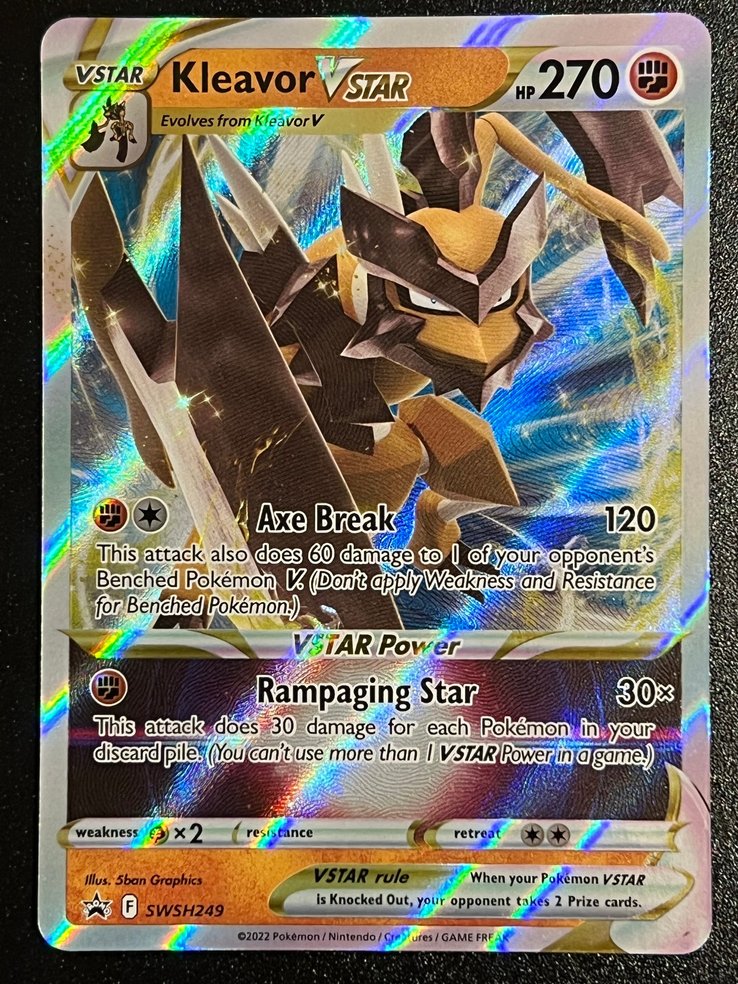SWSH249 Kleavor VStar - Black Star Promo