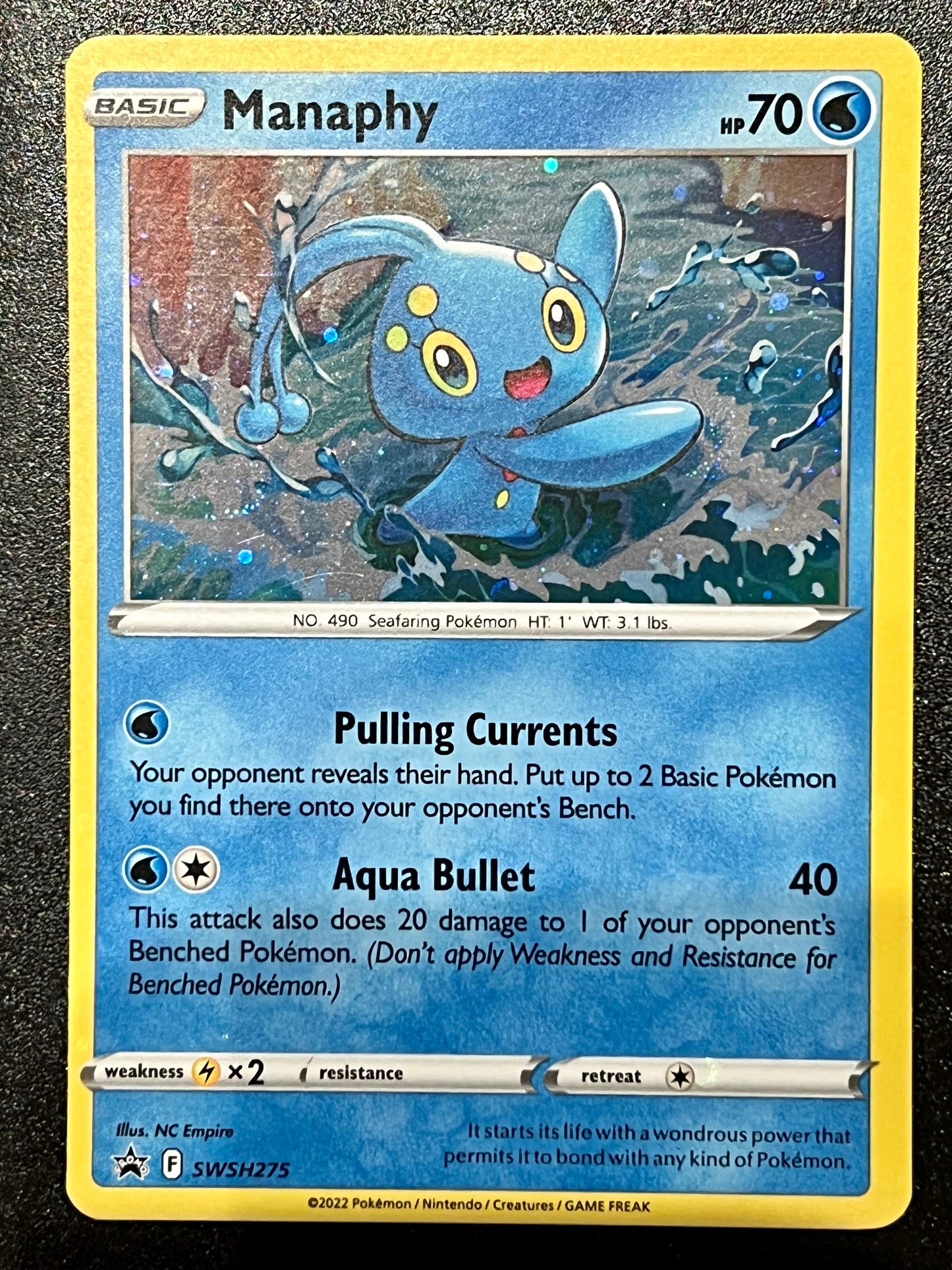 SWSH275 Manaphy - Black Star Promo