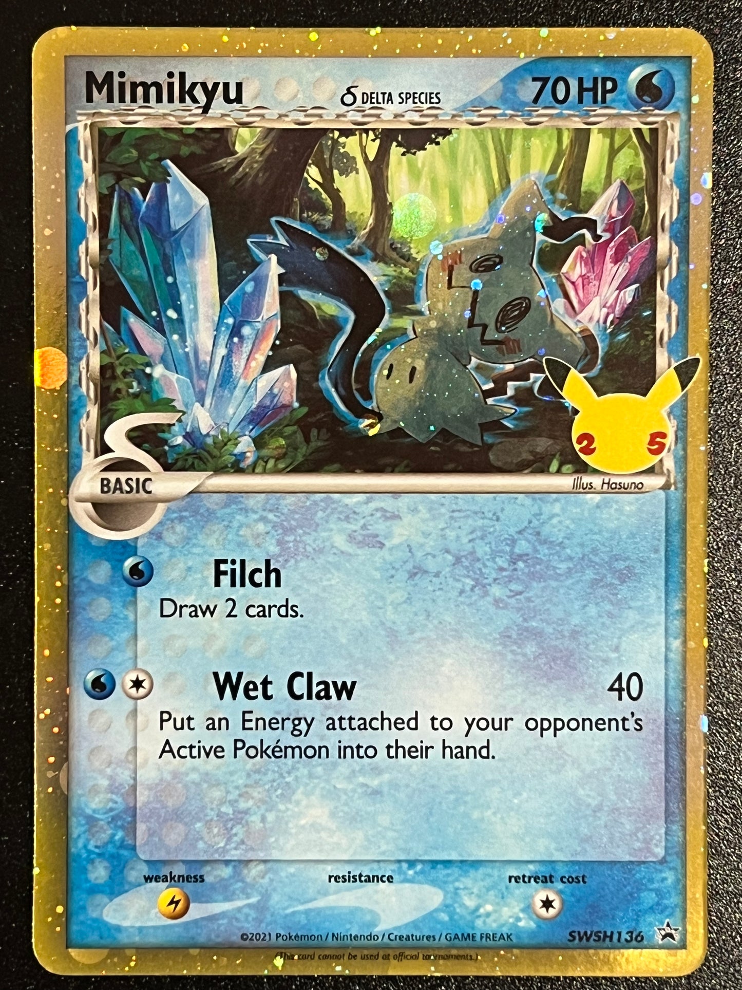 SWSH136 Mimikyu - Black Star Promo