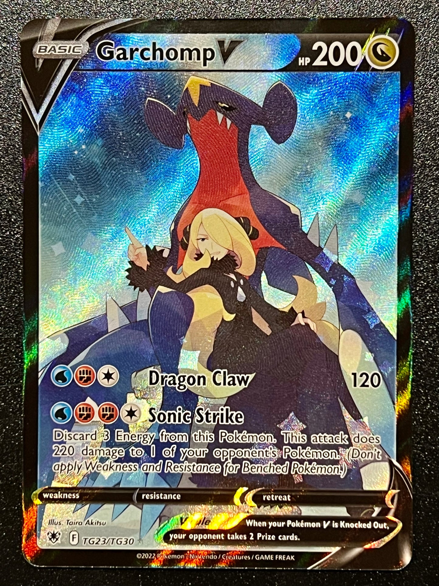 Garchomp V - TG23/TG30 Astral Radiance Rare Holo