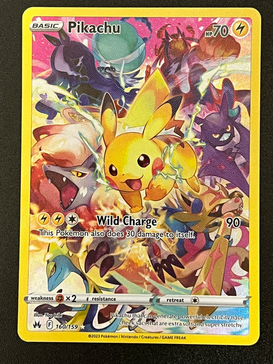 160/159 Pikachu - Pokémon Crown Zenith Secret Rare