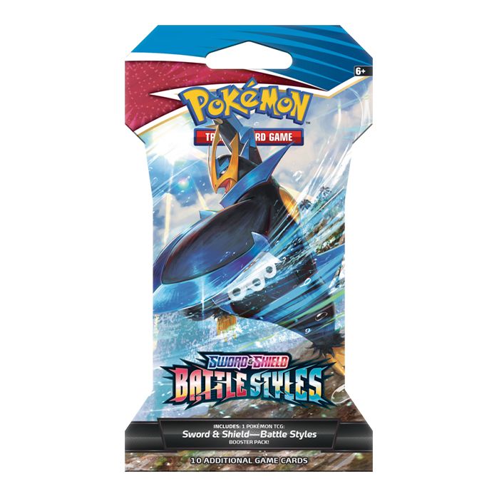 Pokémon TCG: Sword & Shield—Battle Styles Booster Pack (Cardboard Sleeve)