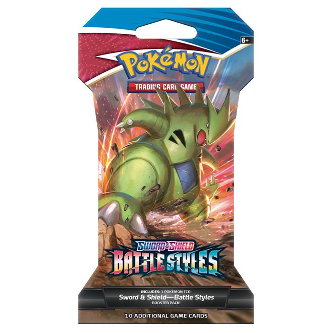 Pokémon TCG: Sword & Shield—Battle Styles Booster Pack (Cardboard Sleeve)