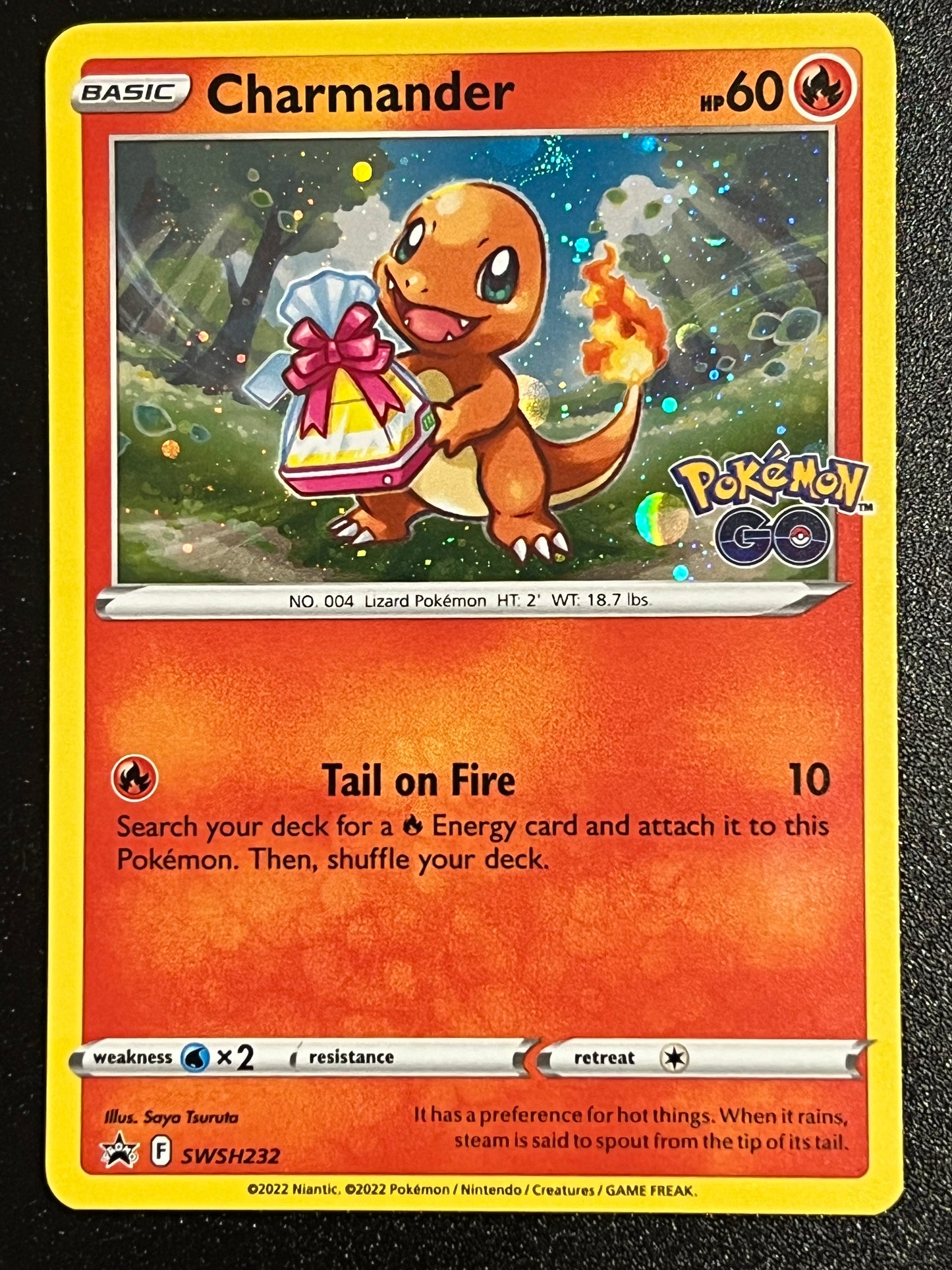 SWSH232 Charmander - Black Star Promo