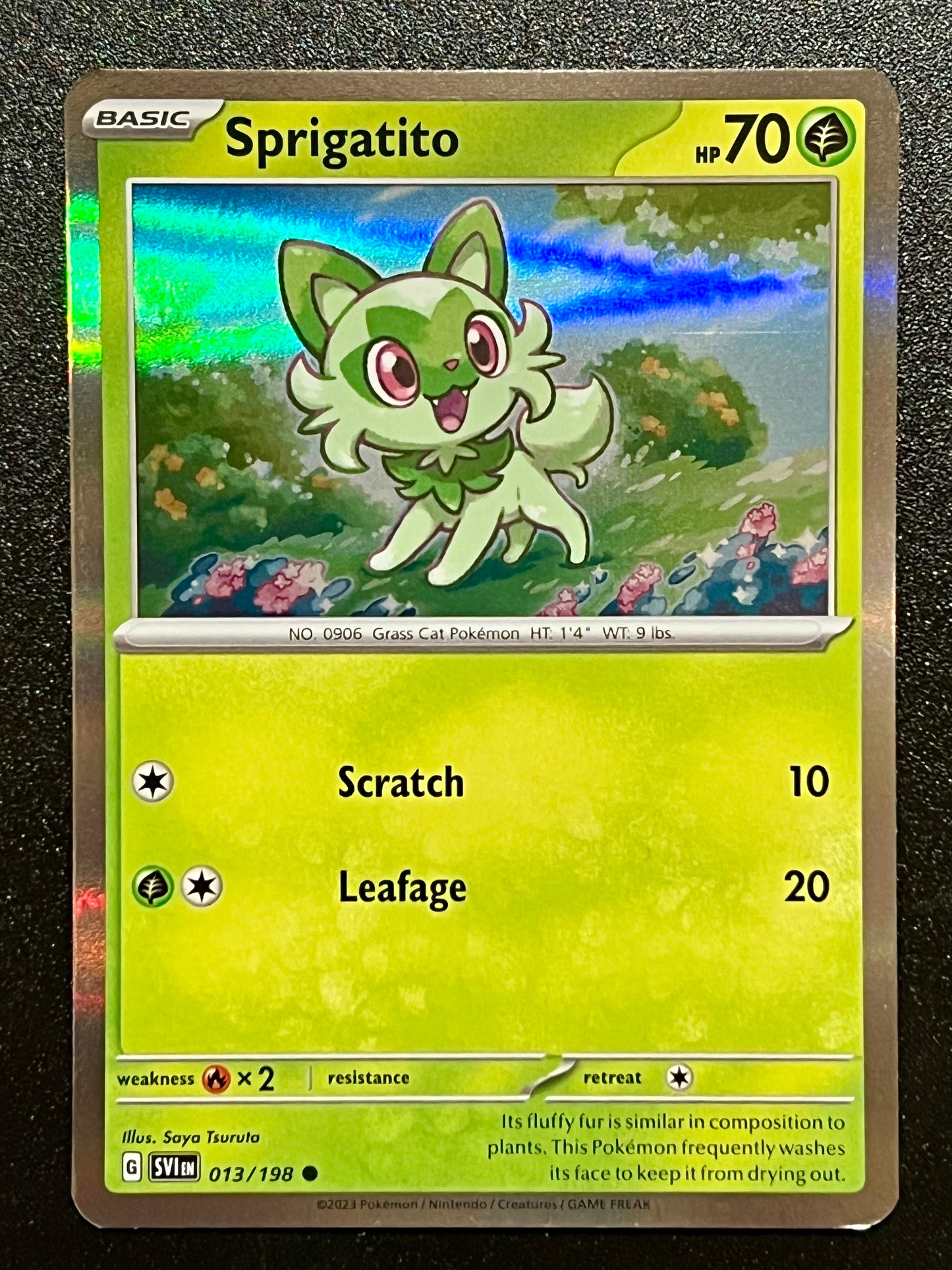 Sprigatito - 013/198 Scarlet/Violet Common Holo