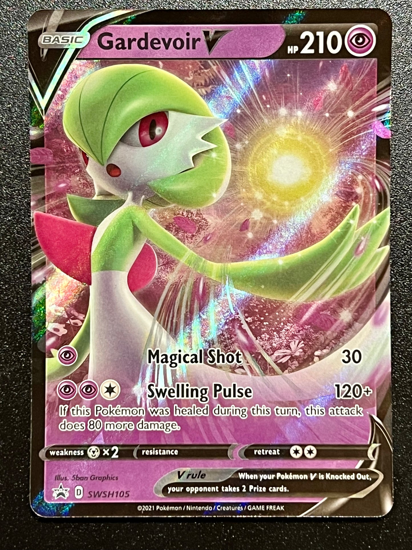 SWSH105 Gardevoir V - Black Star Promo