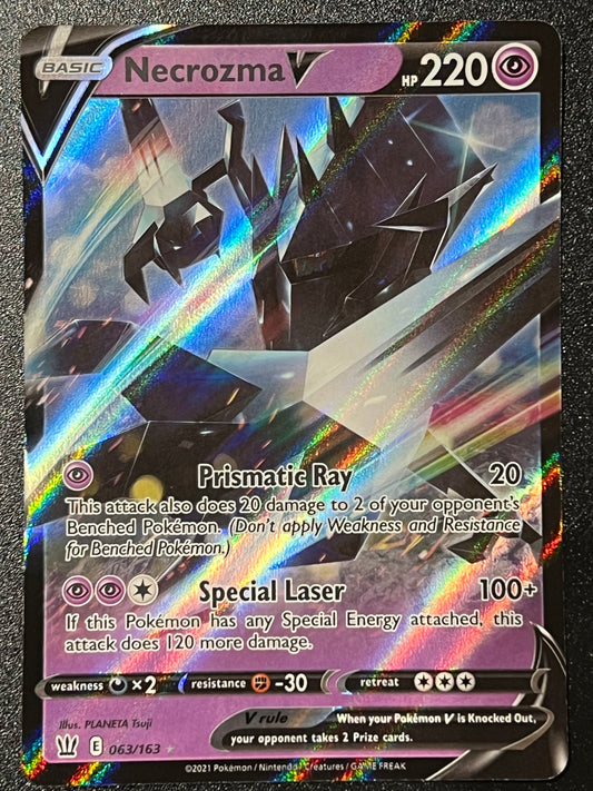 063/163 Necrozma V - Pokémon Battle Styles Ultra Rare