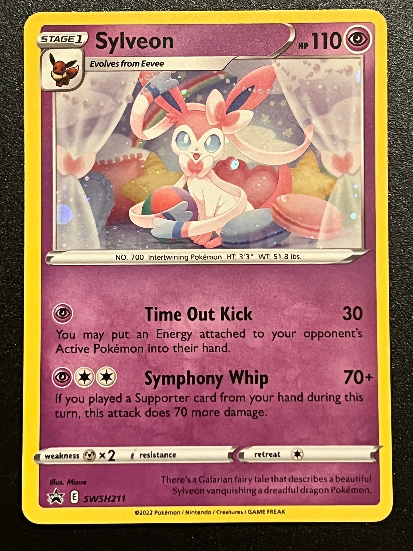 SWSH211 Sylveon - Black Star Promo