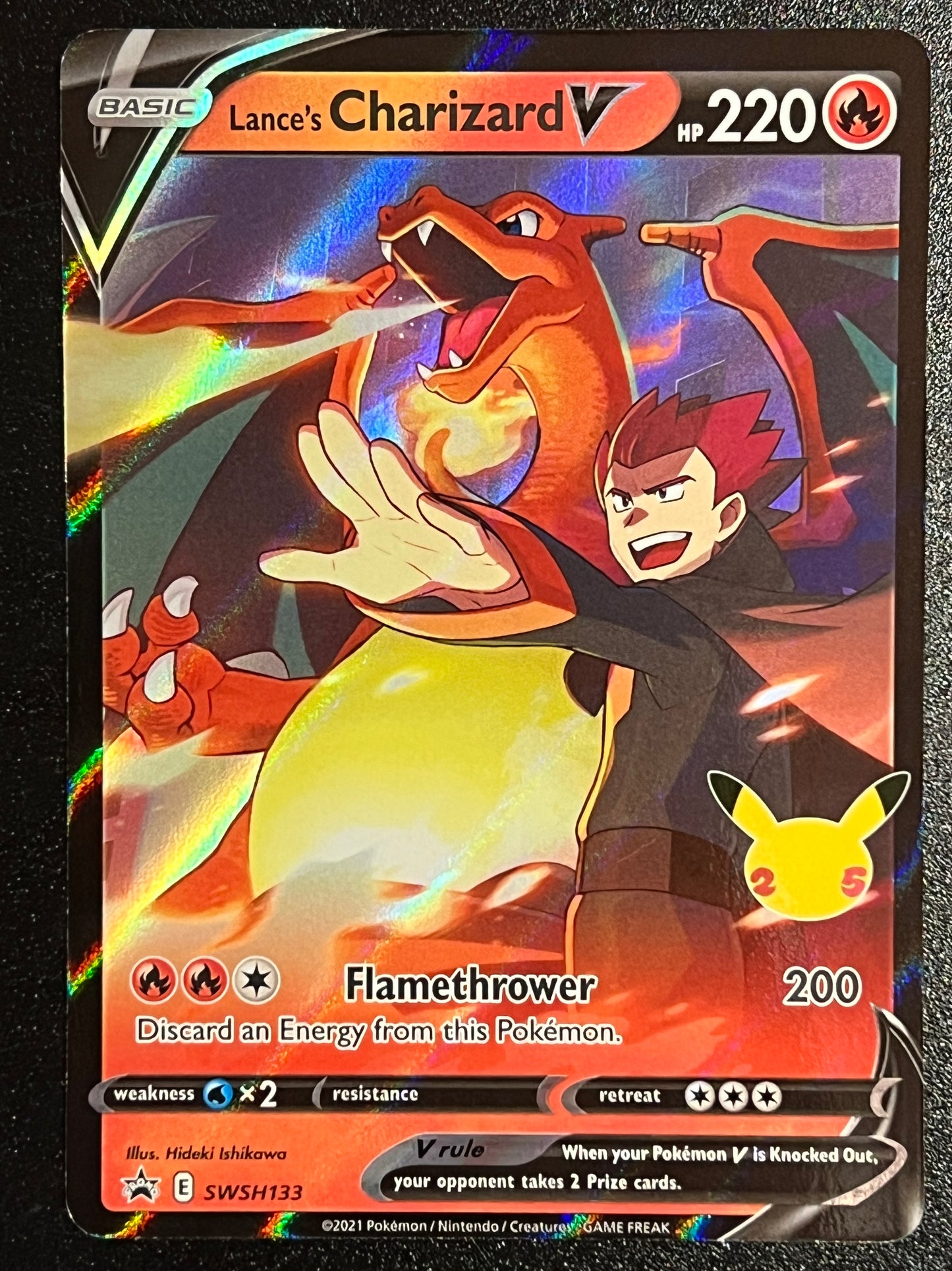 SWSH133 Lance’s Charizard - Black Star Promo