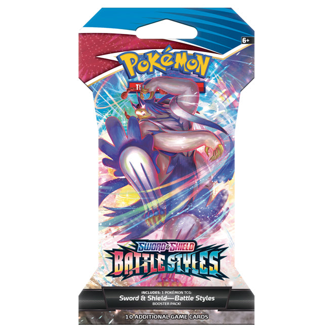 Pokémon TCG: Sword & Shield—Battle Styles Booster Pack (Cardboard Sleeve)