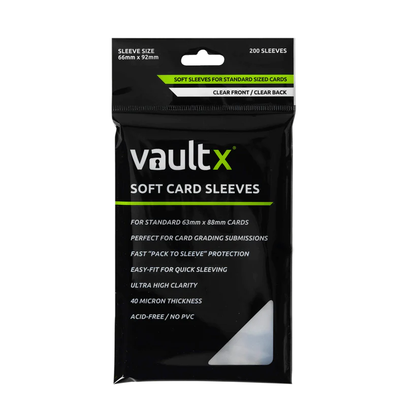 VaultX Soft Card Sleeves (200pk)