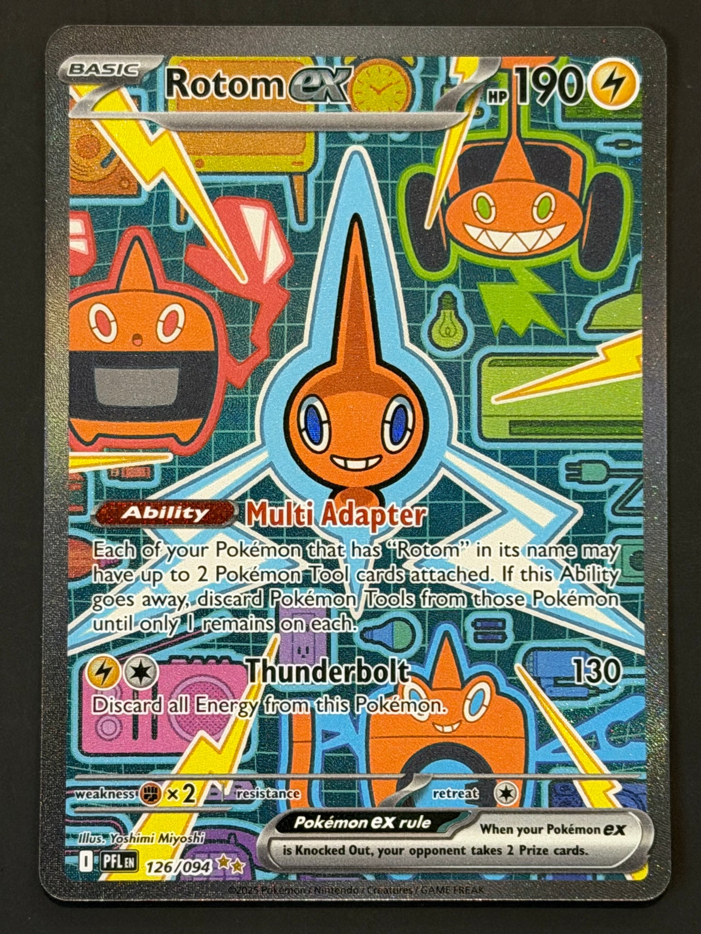 126/094 Rotom Ex - Pokémon Phantasmal Flames Special Illustration Rare