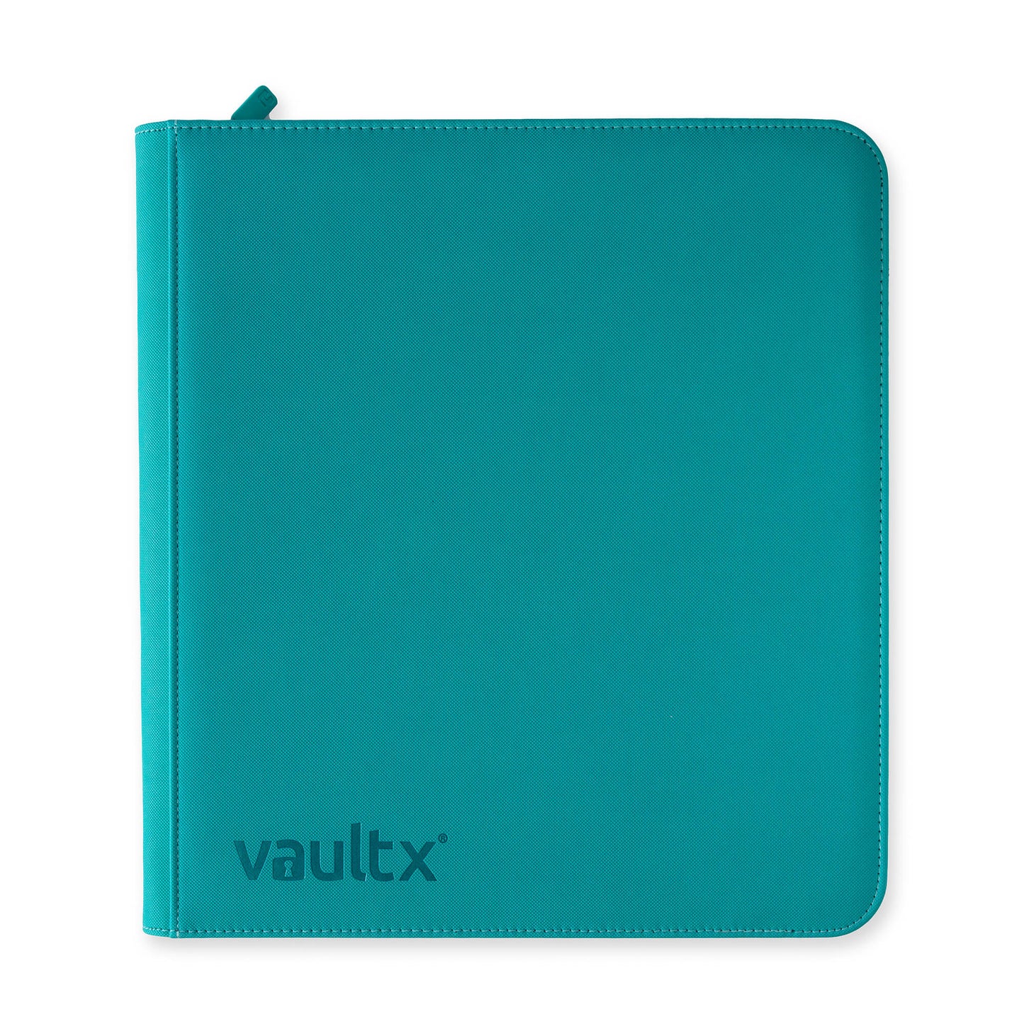 VaultX 12-Pocket Exo-Tec Zip Binder - Ocean Blue