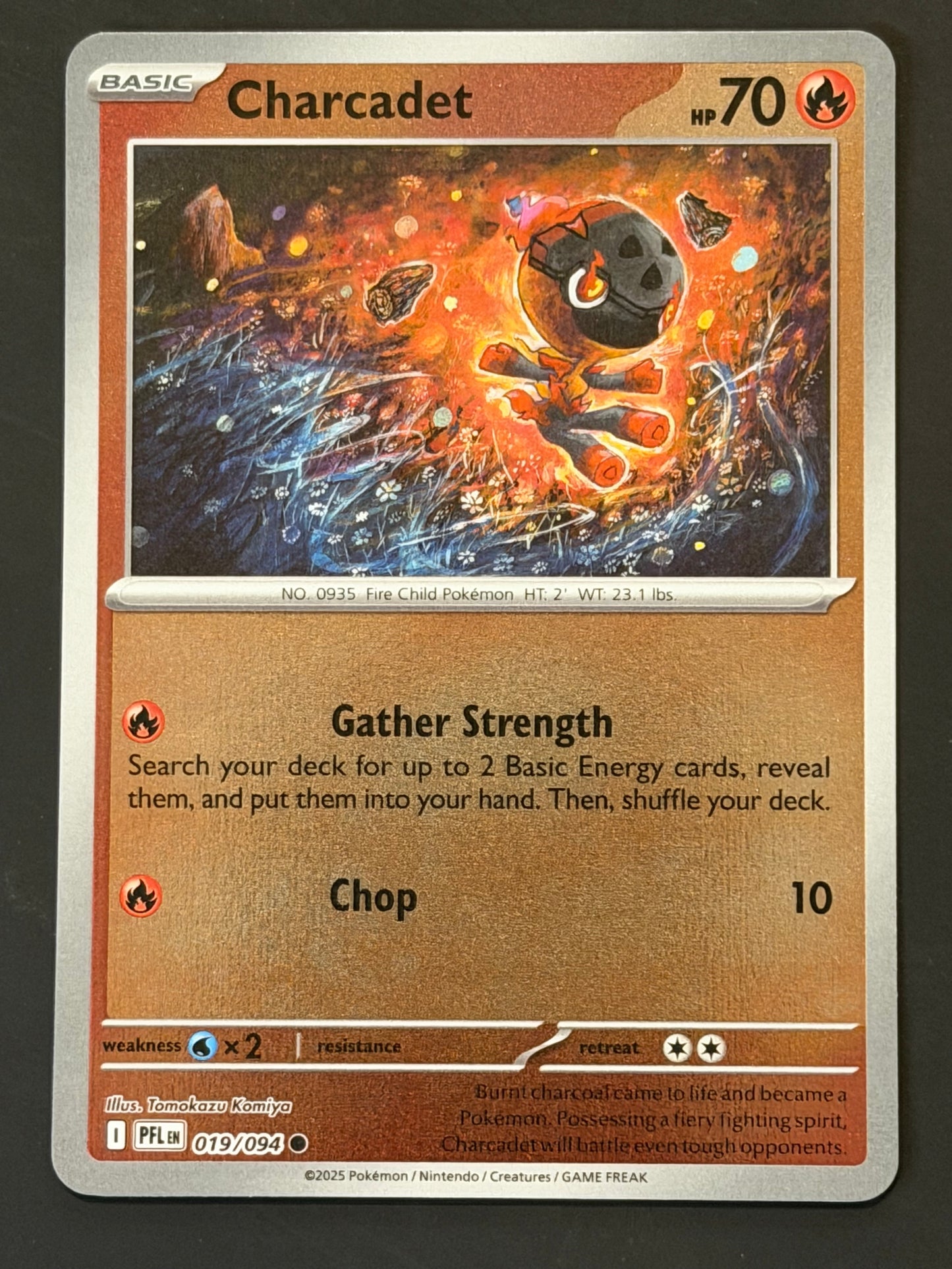 019/094 Charcadet - Pokémon Phantasmal Flames Common Reverse