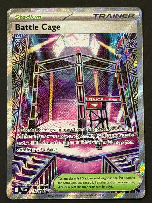116/094 Battle Cage - Pokémon Phantasmal Flames Ultra Rare