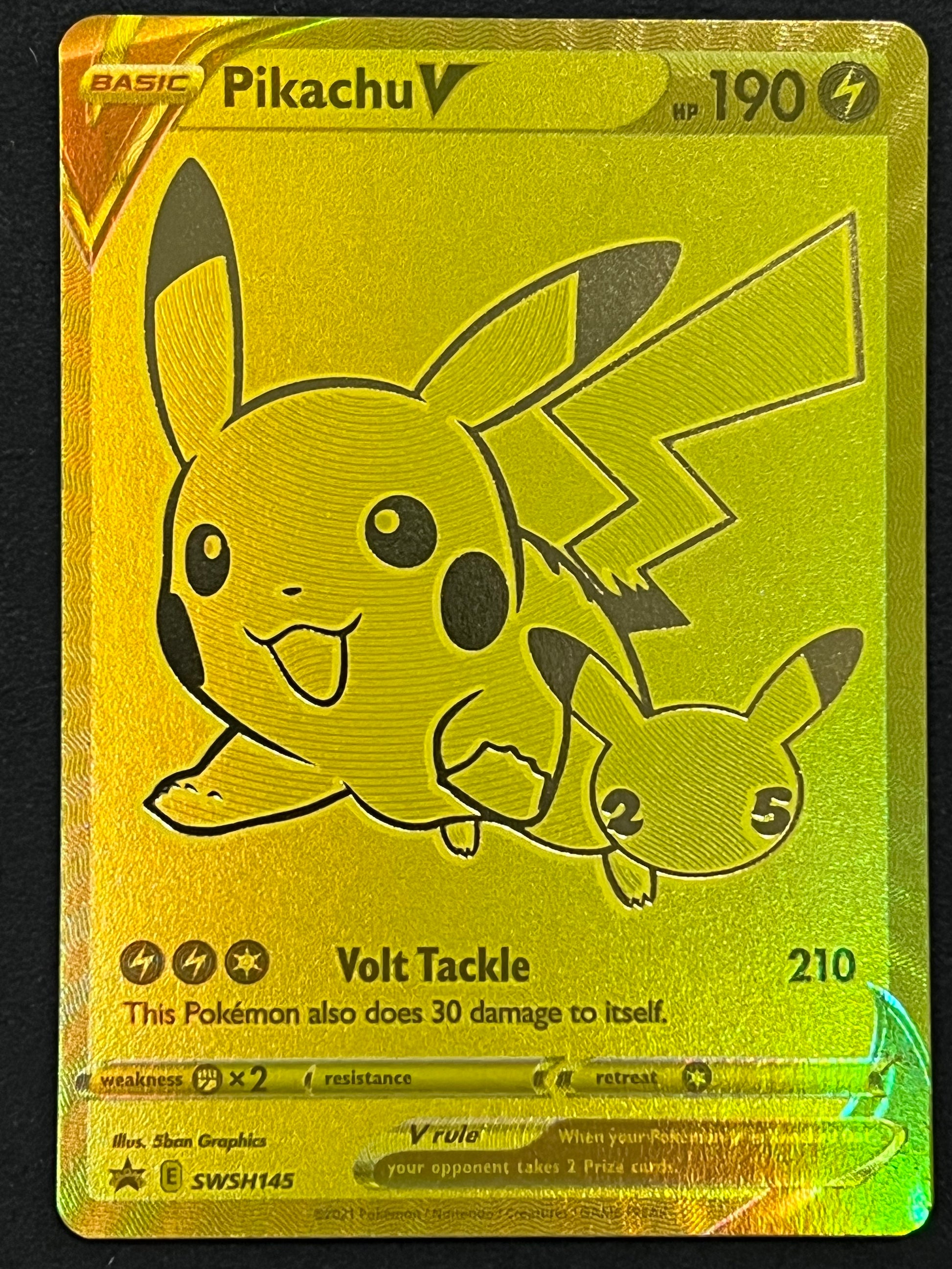 SWSH145 Pikachu V - Black Star Promo Jarvvos SWSH145 Pikachu V - Black Star Promo Jarvvos
