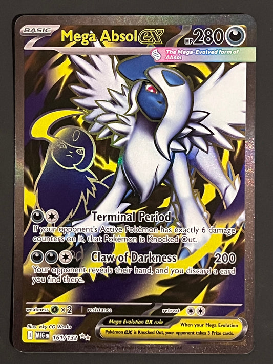 161/132 Mega Absol ex - Pokémon Mega Evolution Base Ultra Rare