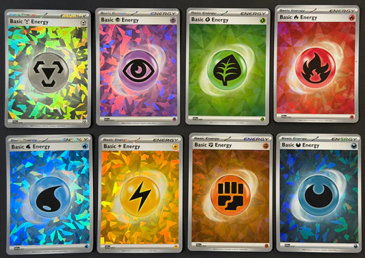 Cracked Ice Energy Set - Pokémon Stellar Crown (Terapagos UPC Energies)