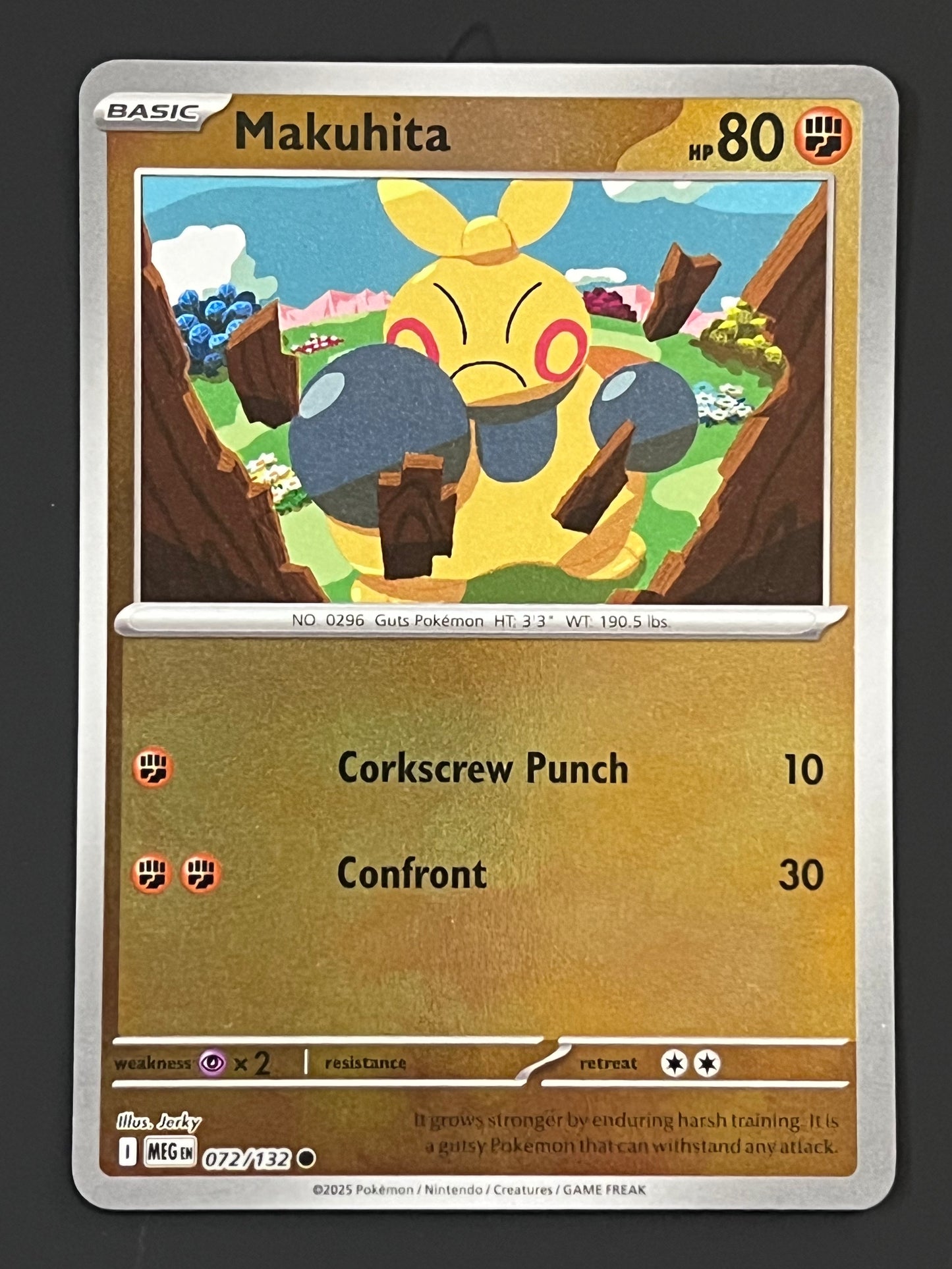 072/132 Makuhita - Pokémon Mega Evolution Base Common Reverse