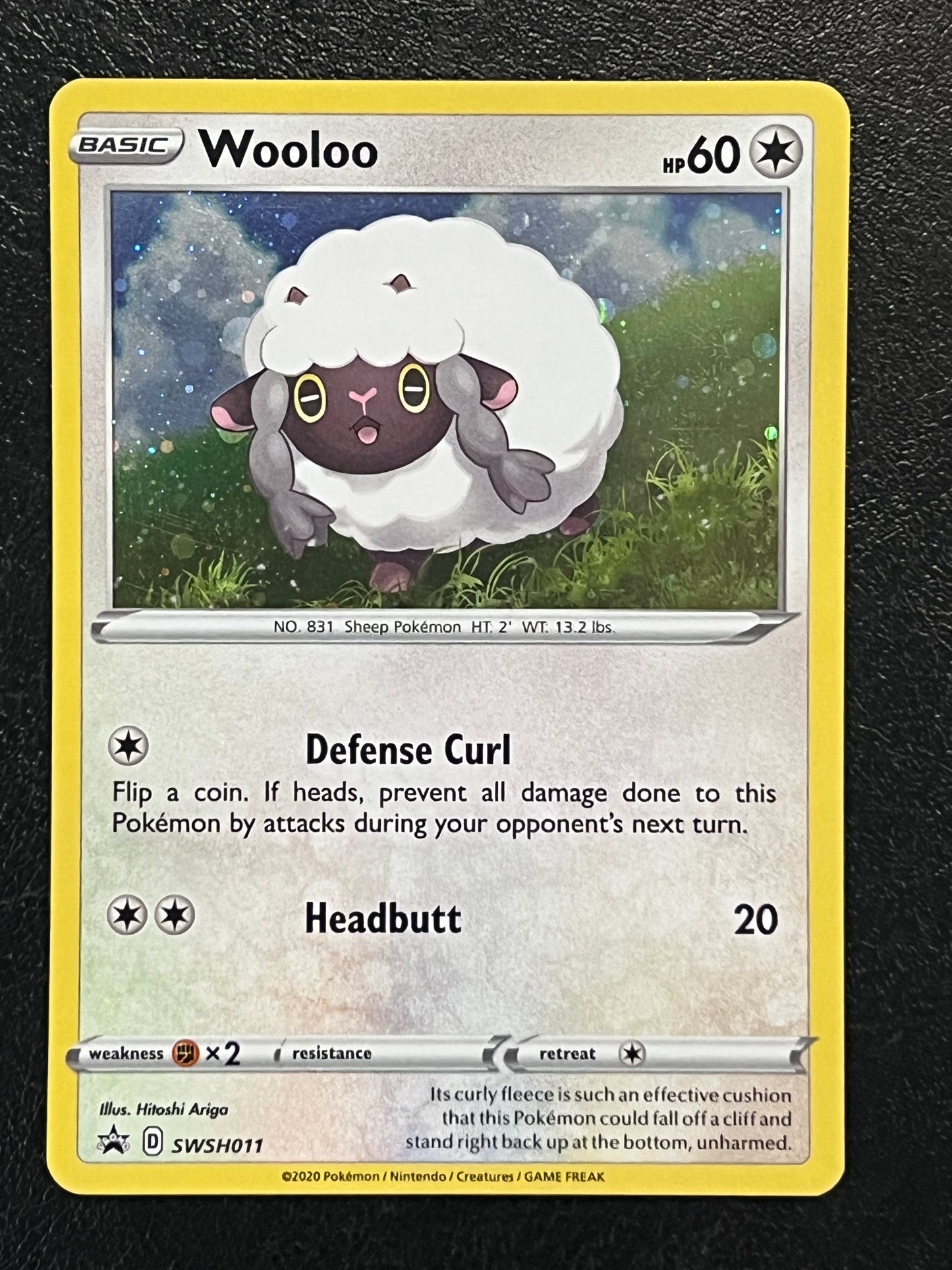 SWSH011 Wooloo - Black Star Promo