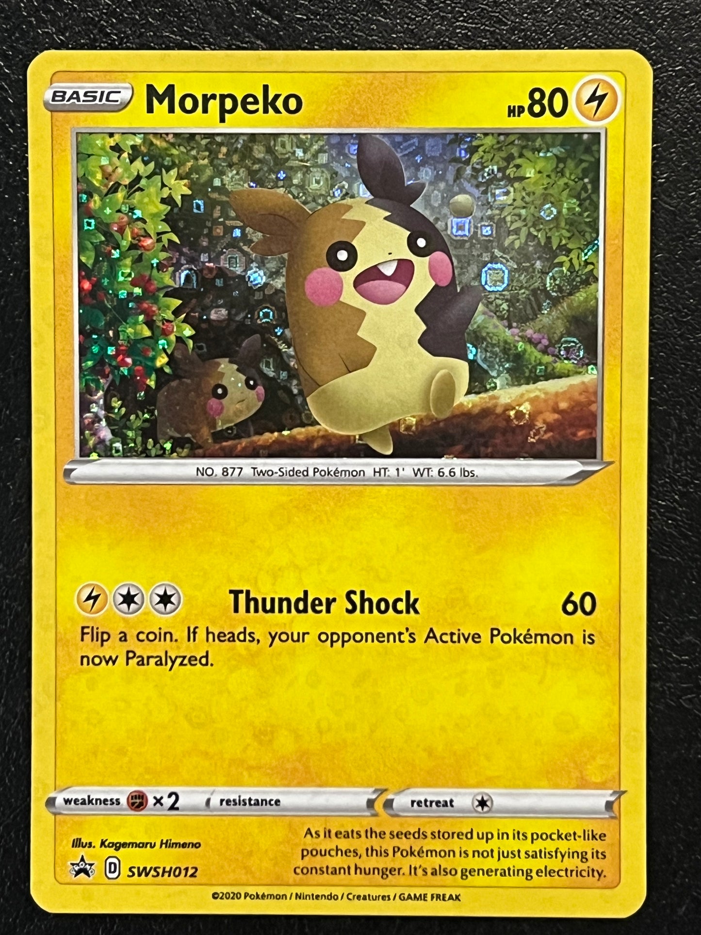 SWSH012 Morpeko (General Mills) - Black Star Promo