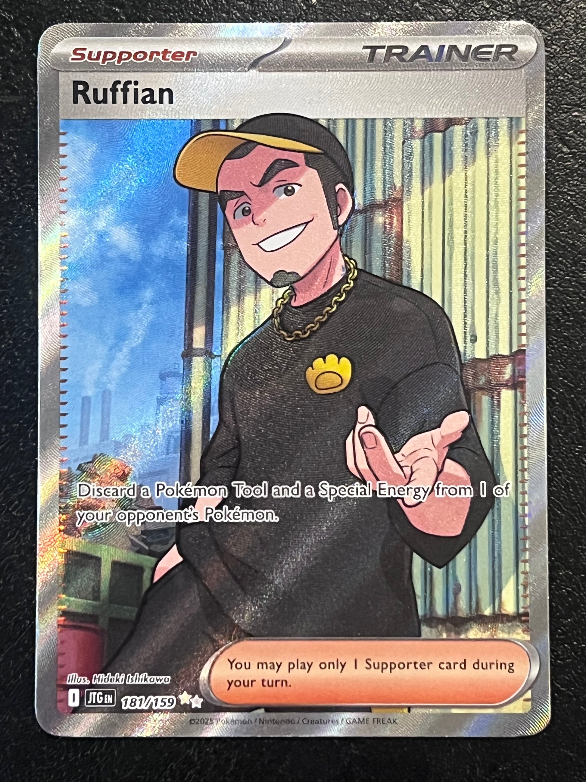 181/159 Ruffian - Pokmon Journey Together Ultra Rare Jarvvos 181/159 Ruffian - Pokmon Journey Together Ultra Rare Jarvvos