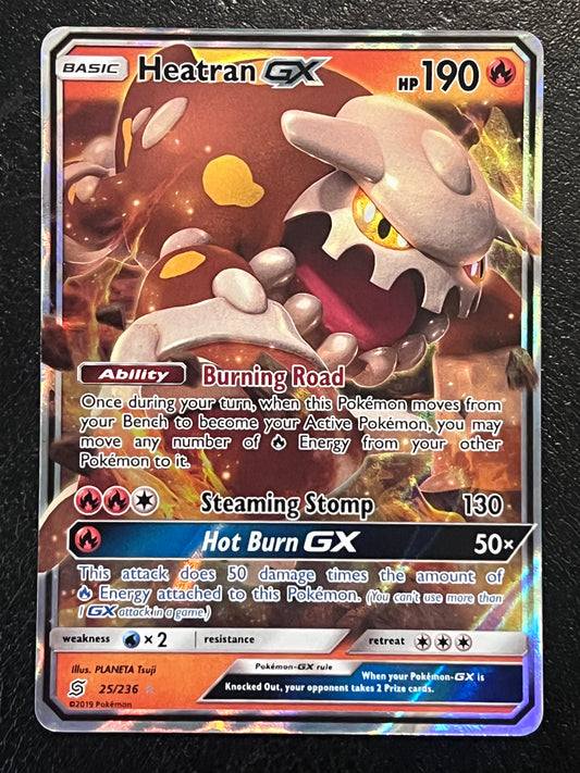 025/236 Heatran Gx - Pokémon Unified Minds Ultra Rare