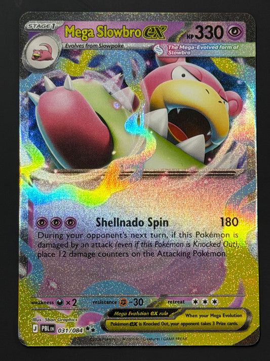 031/084 Mega Slowbro ex - Pokémon Pitch Black Double Rare