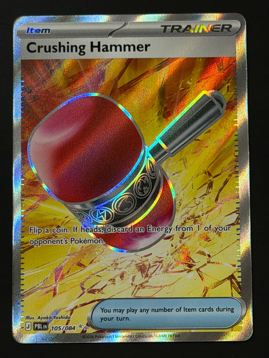 105/084 Crushing Hammer - Pokémon Pitch Black Ultra Rare