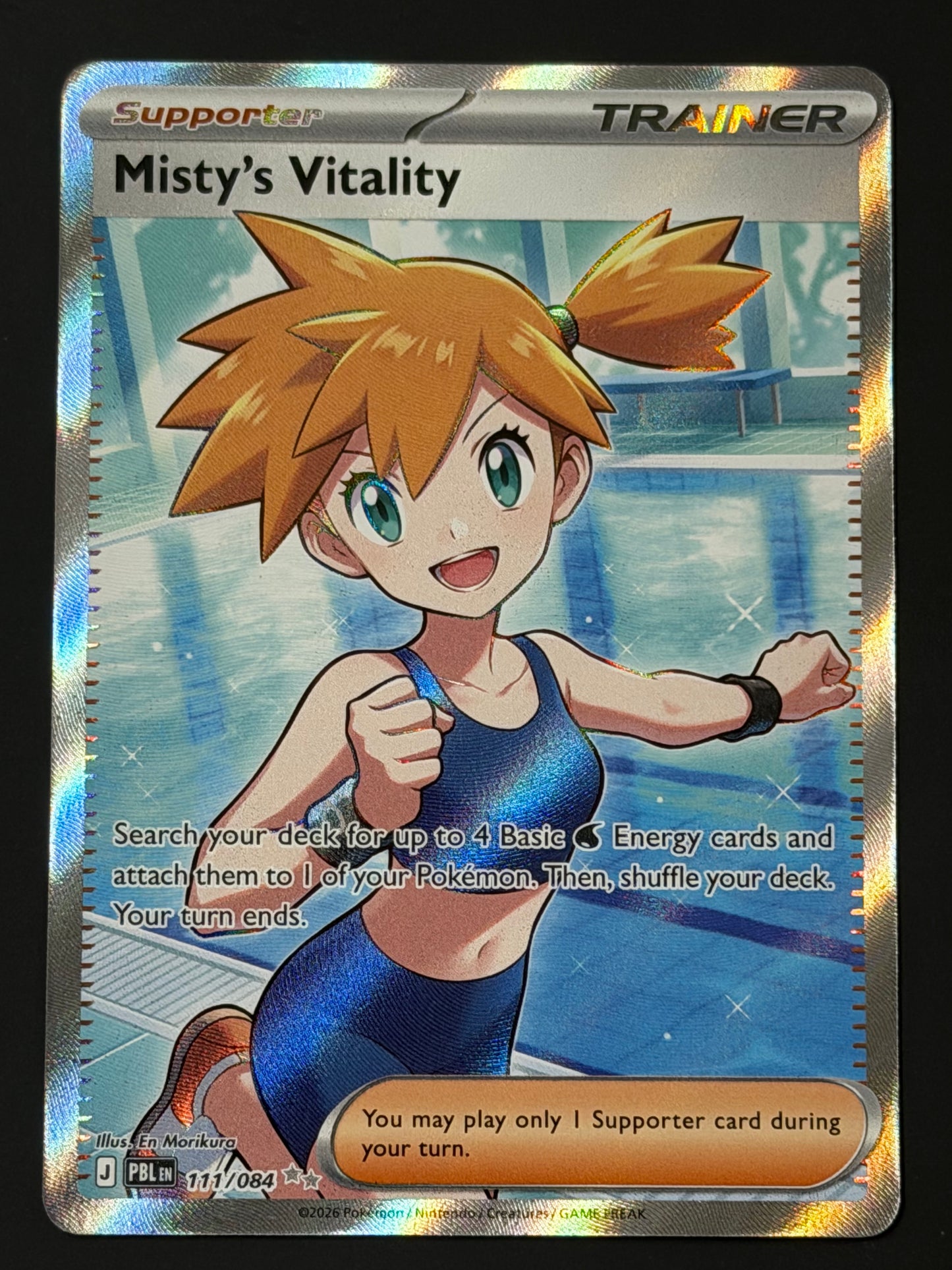 111/084 Misty’s Vitality - Pokémon Pitch Black Ultra Rare