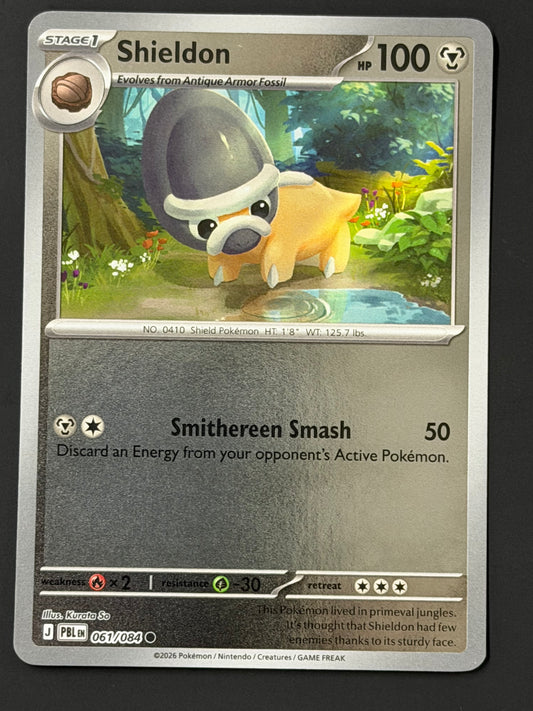 061/084 Shieldon - Pokémon Pitch Black Common Reverse