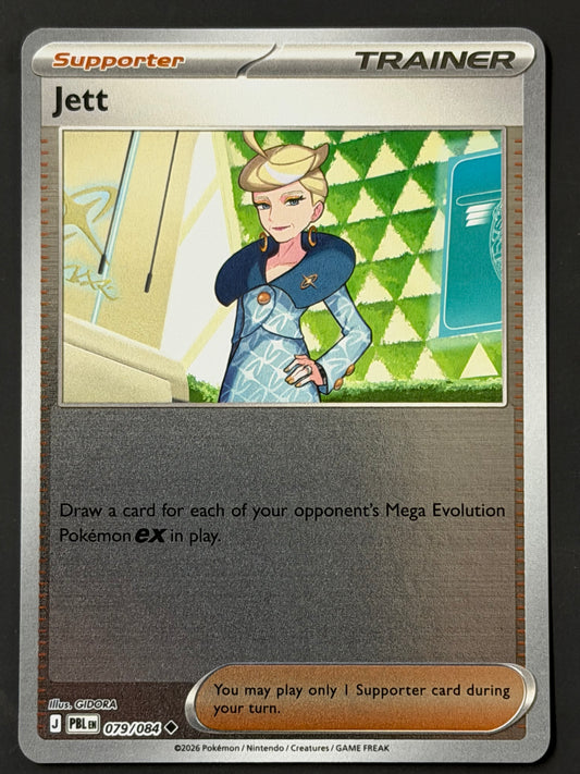 079/084 Jett - Pokémon Pitch Black Uncommon Reverse
