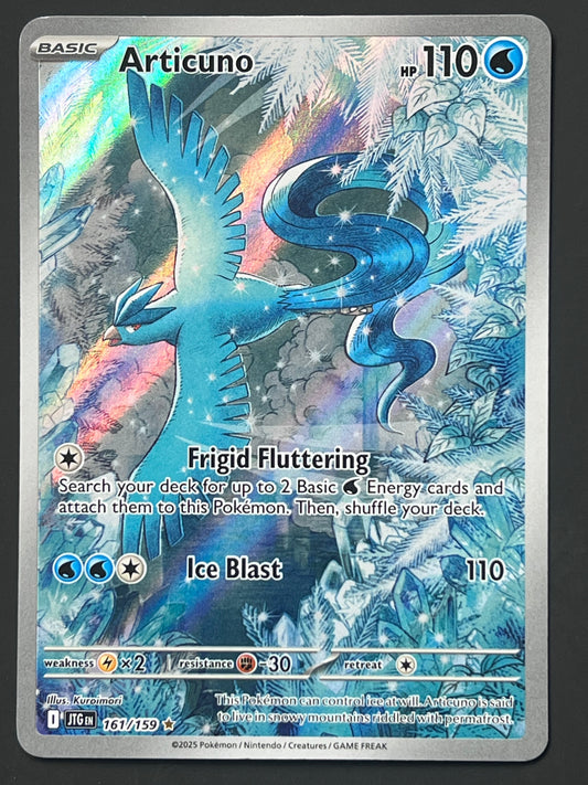 161/159 Articuno - Pokémon Journey Together Illustration Rare
