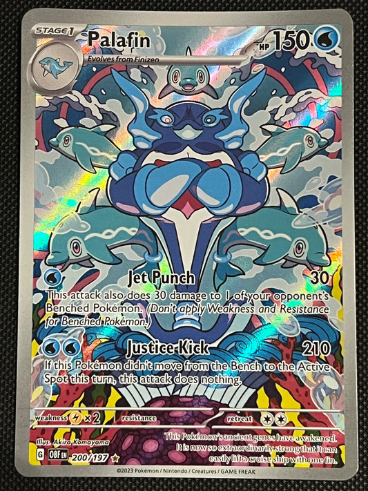 200/197 Palafin - Pokémon Obsidian Flames Illustration Rare