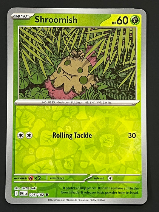 005/182 Shroomish - Pokémon Destined Rivals Common Reverse
