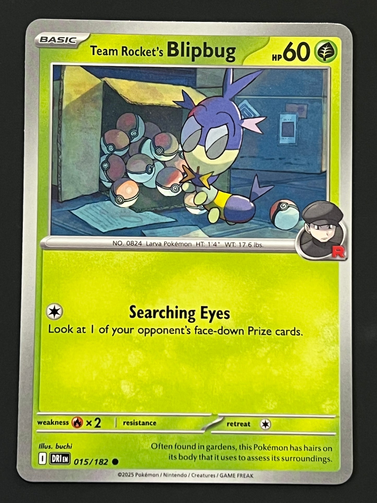 015/182 Team Rocket’s Blipbug - Pokémon Destined Rivals Common