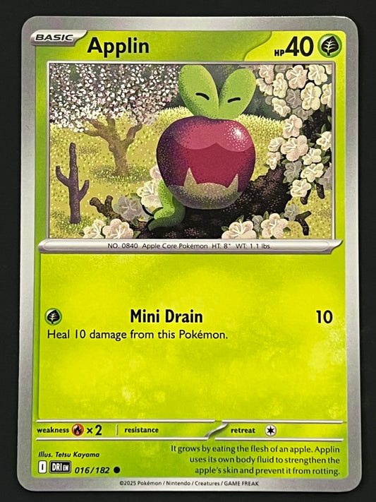016/182 Applin - Pokémon Destined Rivals Common