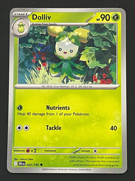 022/182 Dolliv - Pokémon Destined Rivals Common